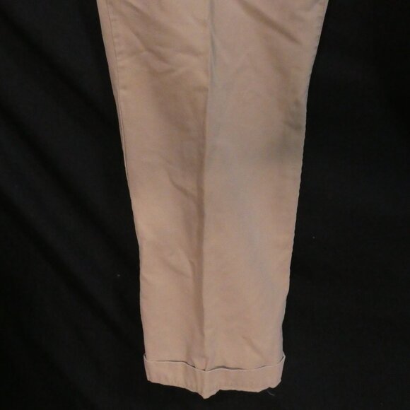 Y2K | OLD NAVY | 36 x 32 | Classic Beige Straight Leg Cotton Pants - Picture 8 of 16